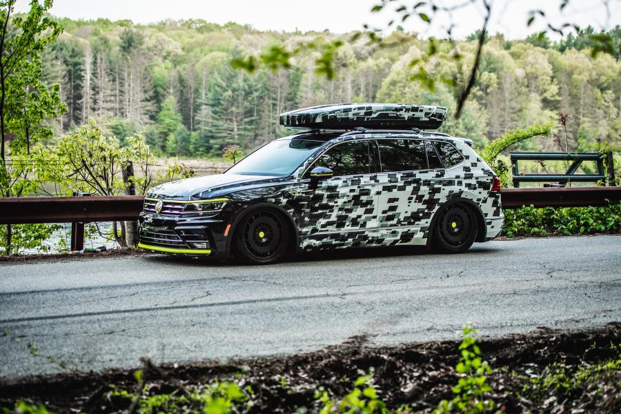  Volkswagen Tiguan R-Line Aero Concept 2018 года  (фото 9 из 11)